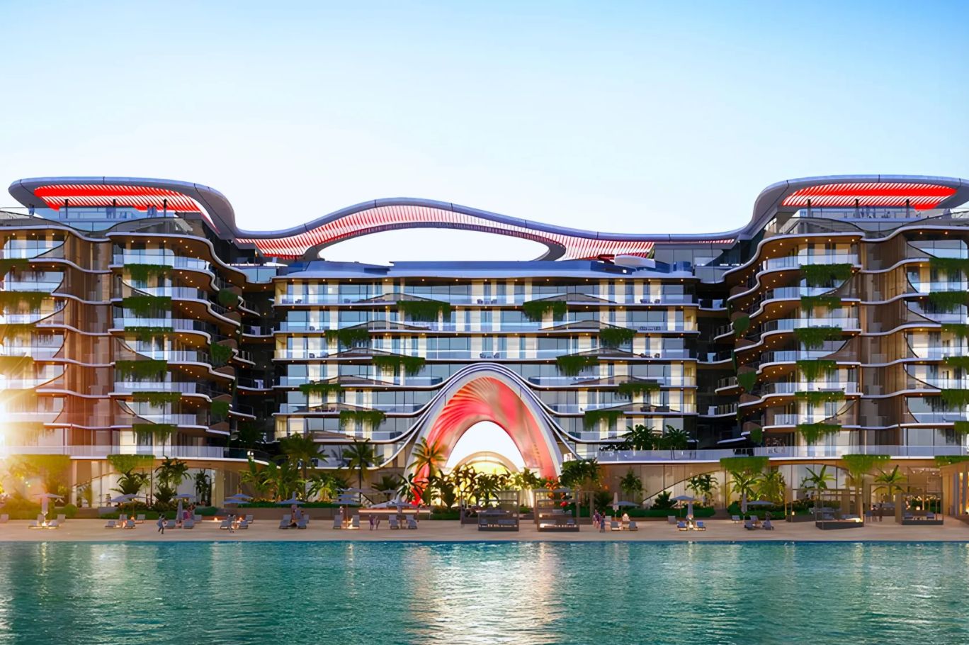 Almal Hotel & Residences — among the developments rising on the island